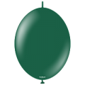 Линколун 12"(30см) Пастель ТЕМНО - ЗЕЛЕНЫЙ (Dark Green) ТУРЦИЯ