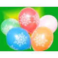 Снежинка Большая 12"(30см) ПАСТЕЛЬ ассорти ( 4 штампа ) 