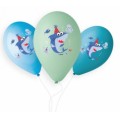 АКУЛА Baby  13"(33см) пастель ассорти (круговая печать) ИТАЛИЯ 1065