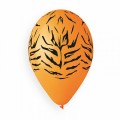 ТИГР  13"(33см) пастель ОРАНЖЕВЫЙ 04 (круговая печать) ИТАЛИЯ 416