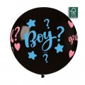 Boy? Girl? (Англ) 31"(80см) пастель ЧЁРНЫЙ (на G30 14 - 2цвета) ИТАЛИЯ 764